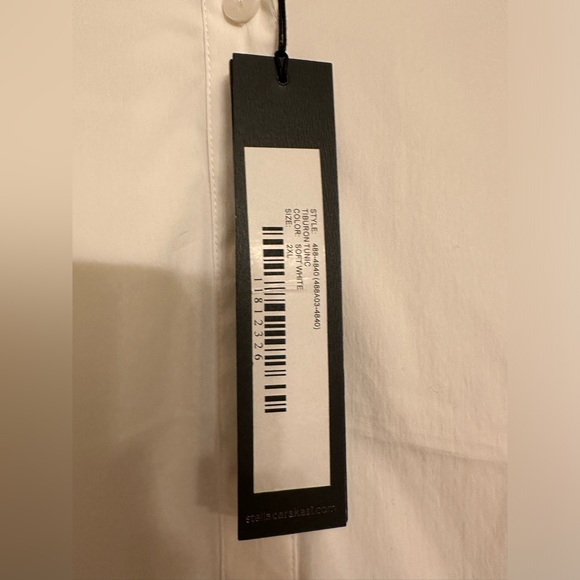 Stella Carakasi NWT XXL Tiburon Tunic Icon White button down - Picture 3 of 4